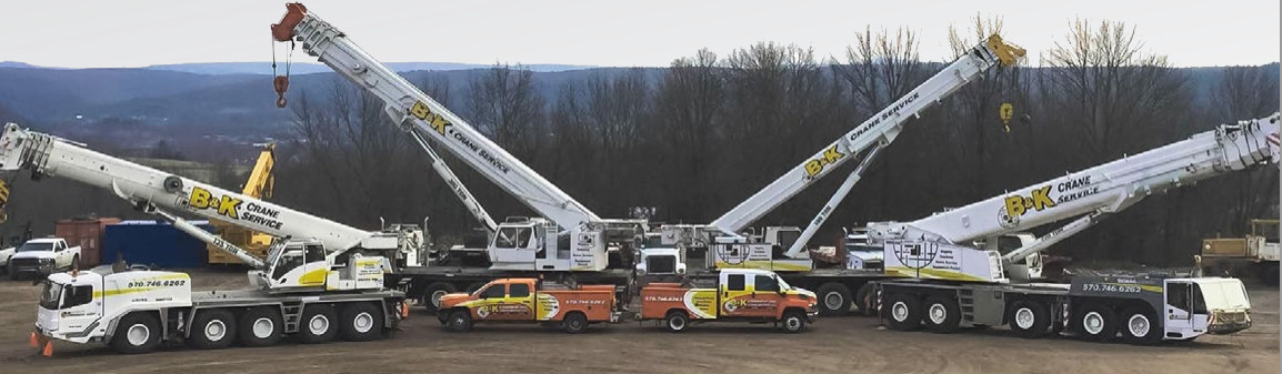 B&K Equipment Crane Services