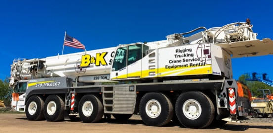 B&K Equipment Crane Services